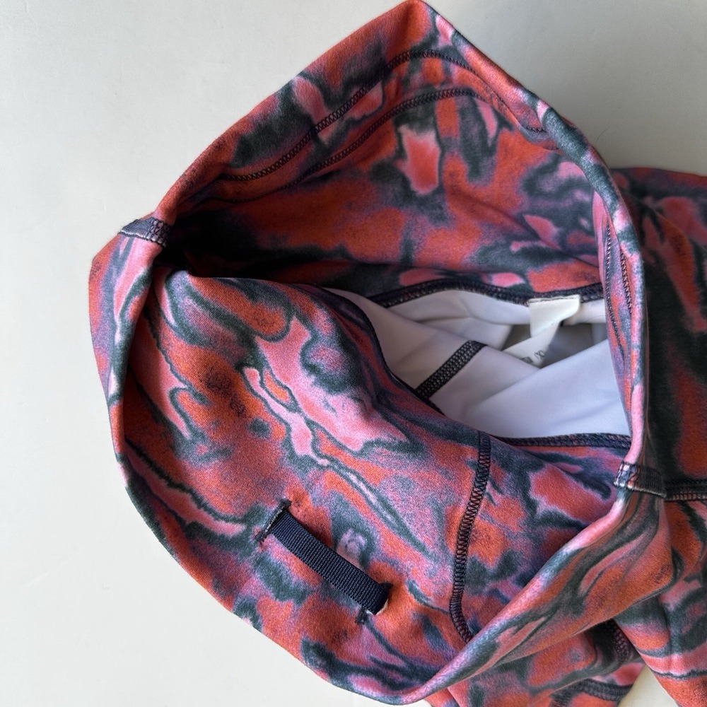Lululemon Wunder Train High-Rise Short 6" Chroma Clash Multi Pink Women's Size 2 - Picture 6 of 10